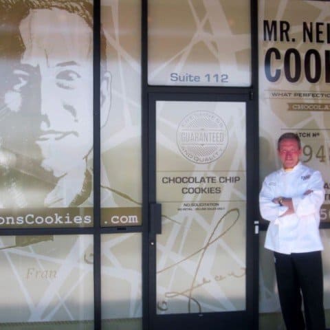 Mr. Nelsons Cookies outside front door